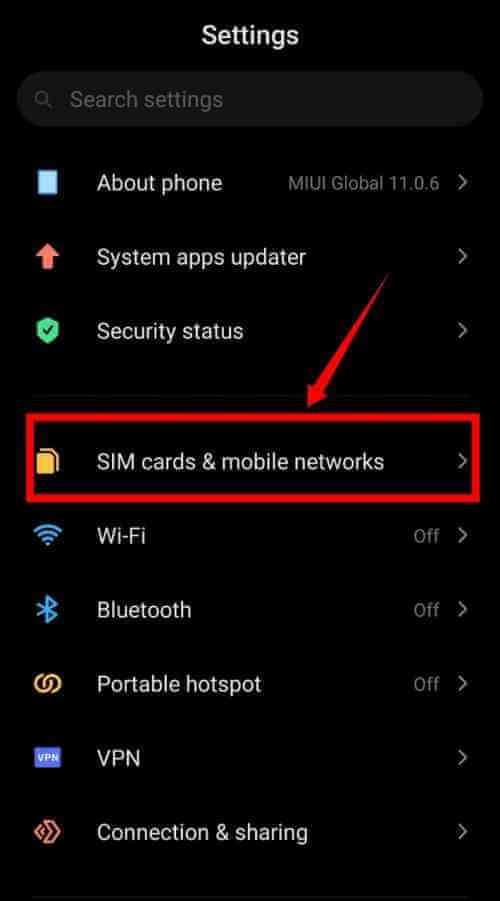 SIM cards & Mobile Networks