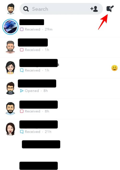 Snapchat New Group Chat