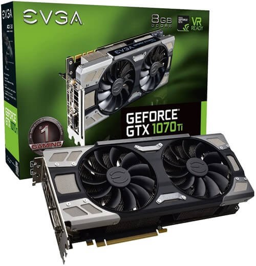 EVGA GeForce GTX 1070 Ti Graphics Card