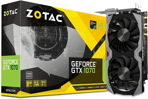 ZOTAC GeForce GTX 1070 Founders Edition Graphic Card