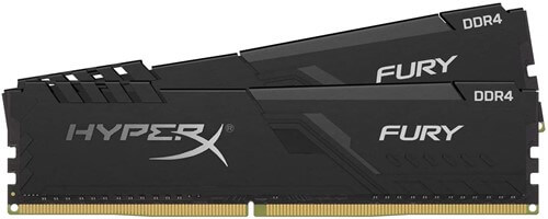 HyperX Fury Black XMP RAM