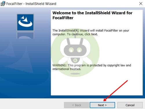 Install FocalFilter Application
