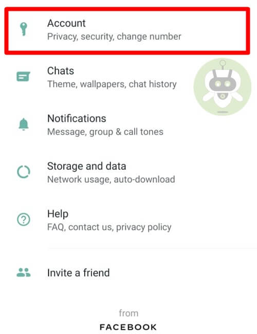 Tap On Account - Read WhatsApp Messages Without Blue Tick