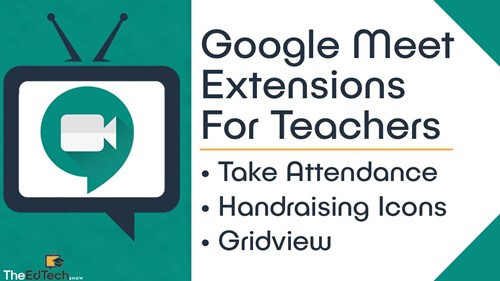 Google Meet Classroom Extension