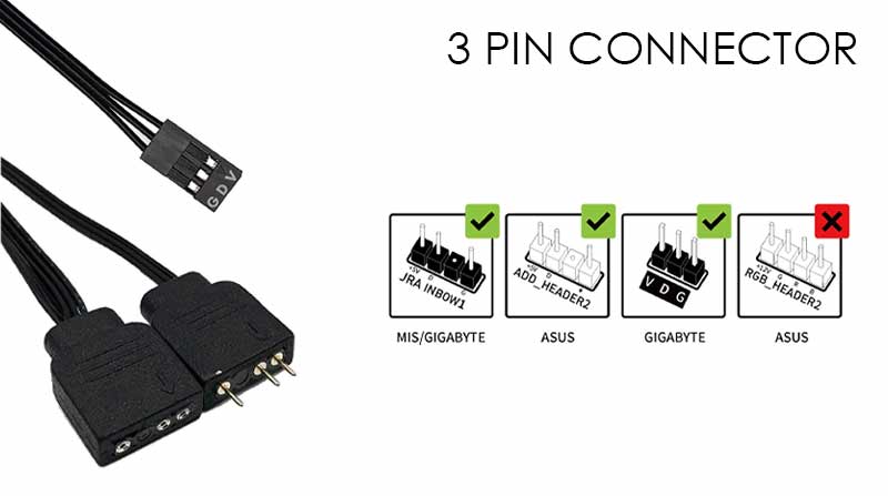 3 Pin Connectors