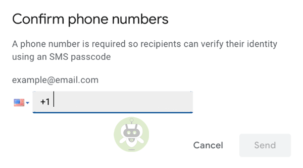 Confirm Phone Number