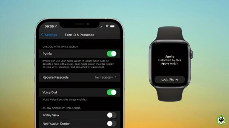 Use Apple Watch To Unlock iPhone