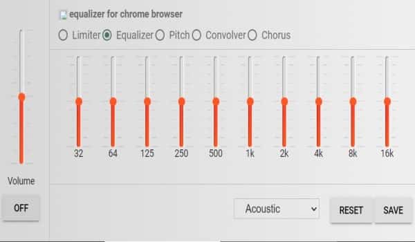 Equalizer For Chrome Browser