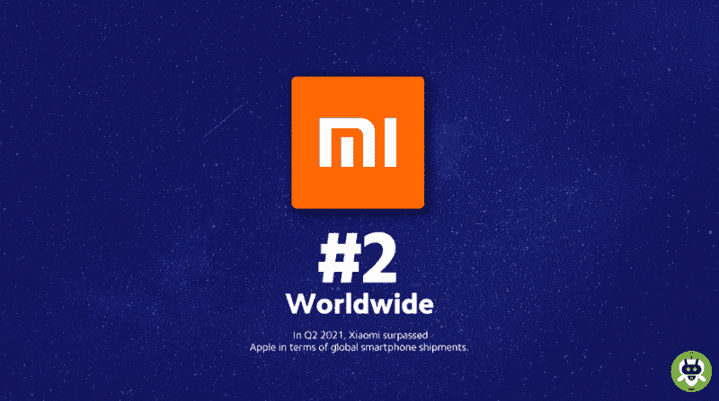 Xiaomi Overtakes Apple To Become The 2nd Largest Phone Maker