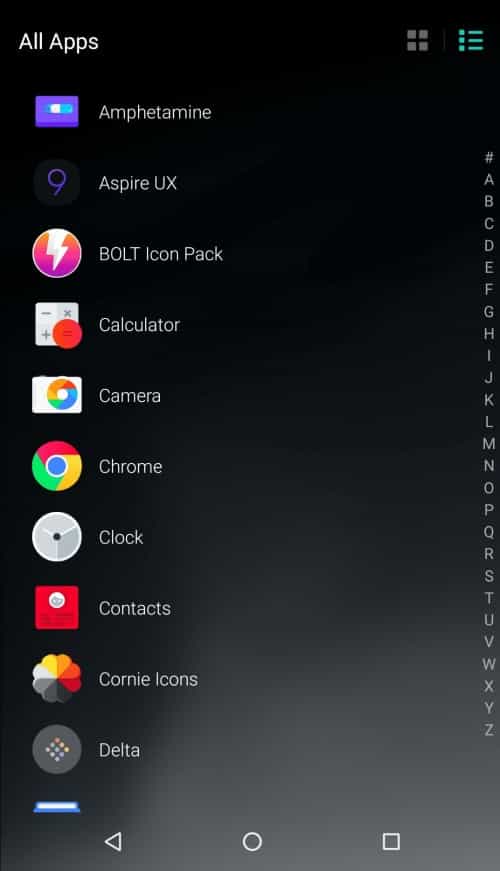 Light Android Launcher