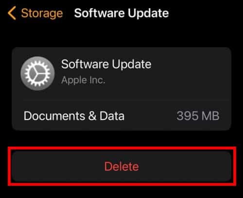 Tap On Delete To Delete Files