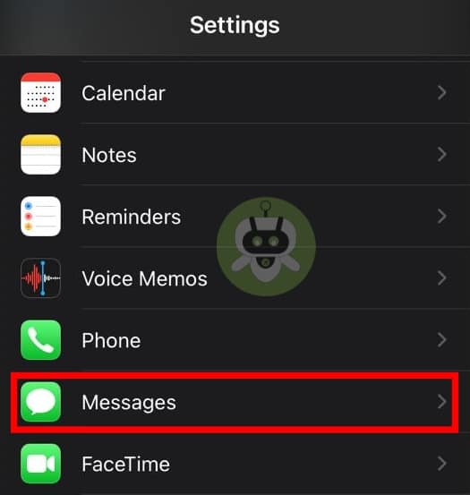 Tap On Messages