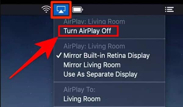 Turn Off AirPlay Option