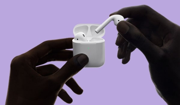 Put AirPods In Charging Case