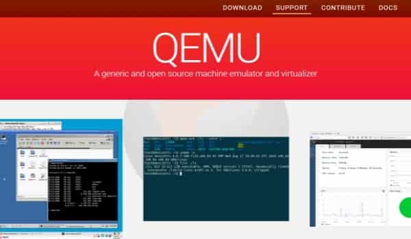 Qemu Virtual Machine