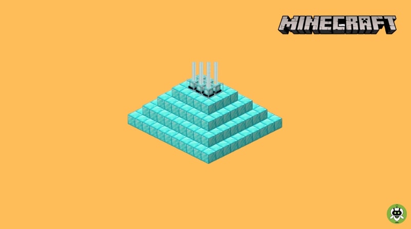 Build Beacon Pyramid In Minecraft