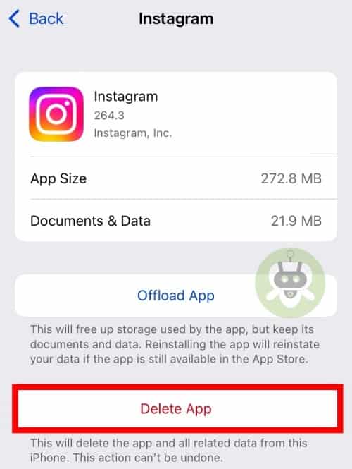 Tap On Delete App