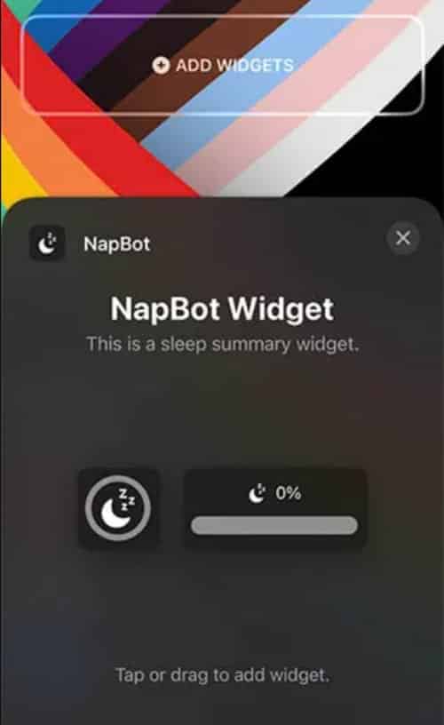 Napbot - Lock Screen Widgets