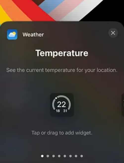 Weather - Lock Screen Widgets