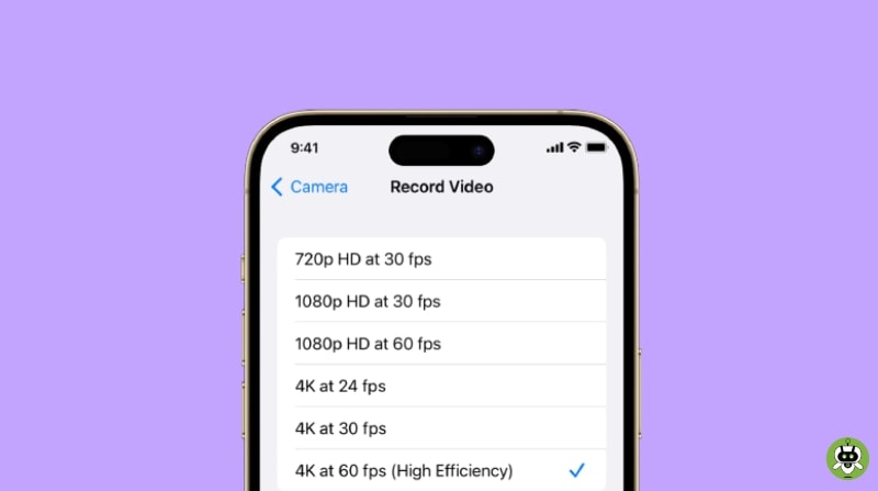Record Video In 4K 60FPS On iPhone