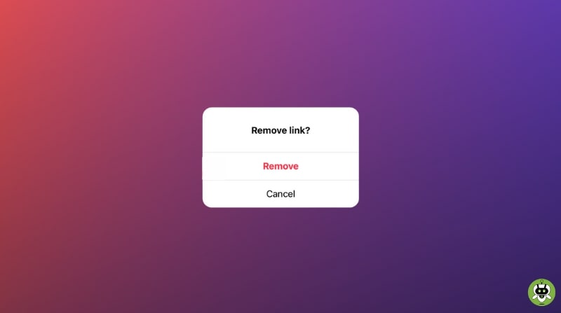 Remove Link From Instagram Bio