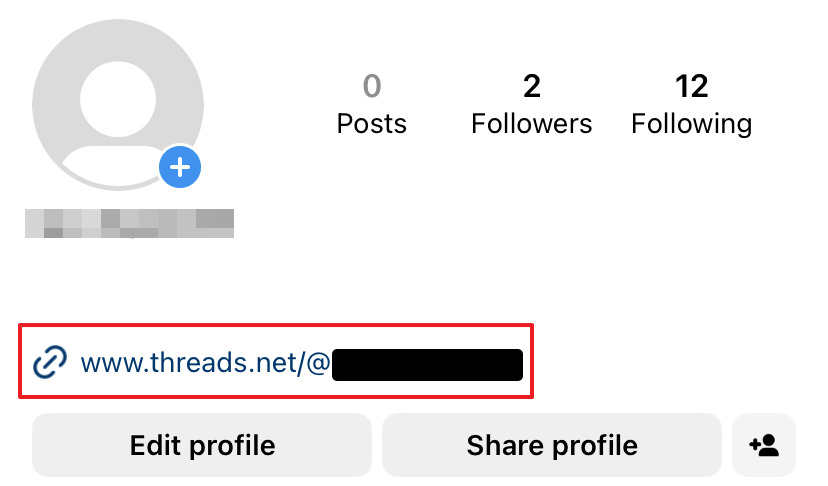 Threads Profile On Your Instagram Bio