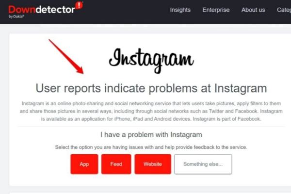Check Instagram Server - Instagram Stoories Not Loading