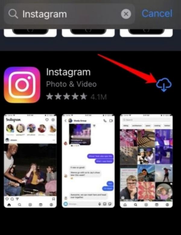 Re-Install Instagram - Instagram Stories Not Loading