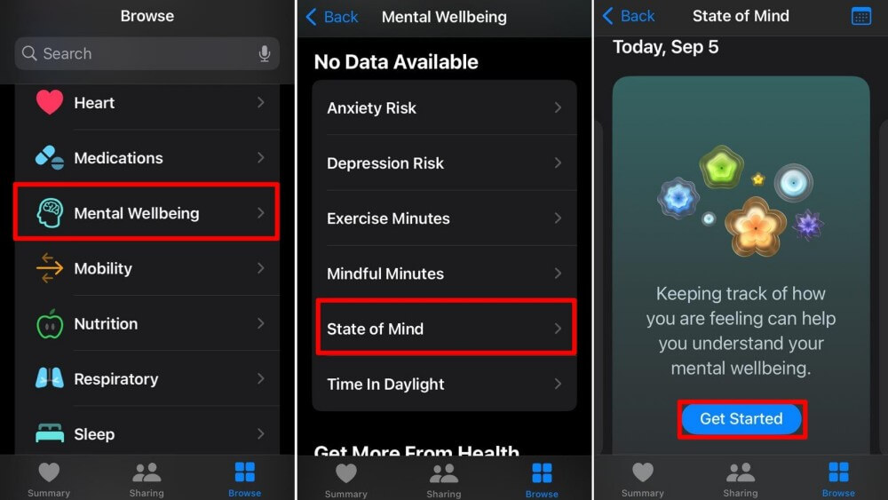 Mental Wellbeing In iOS 17