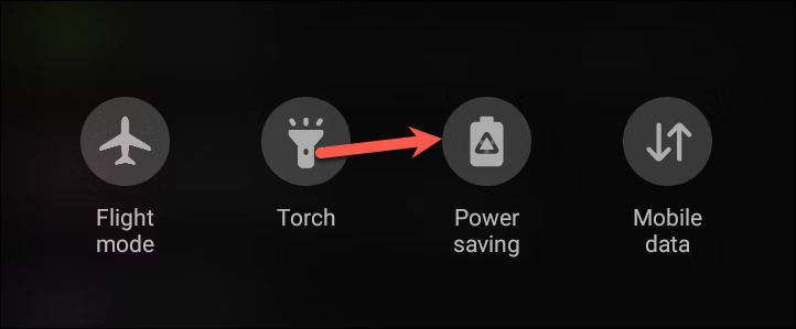 Disable Power Saving mode - Android